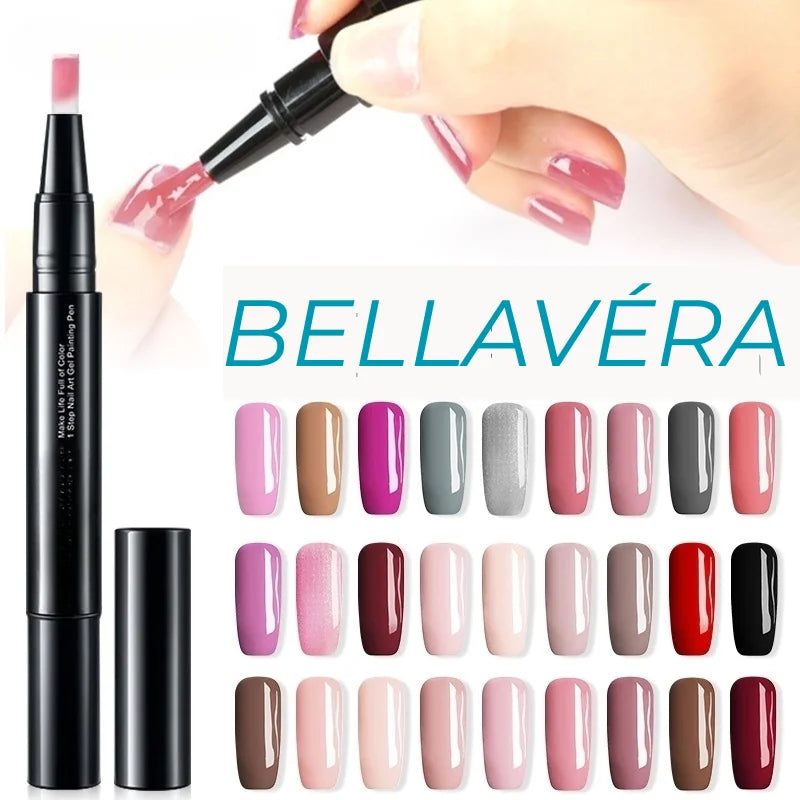 Bellavéra – Δημιούργησε λαμπερά και εκπληκτικά νύχια με απόλυτη ασφάλεια (σετ 4 τεμαχίων)
