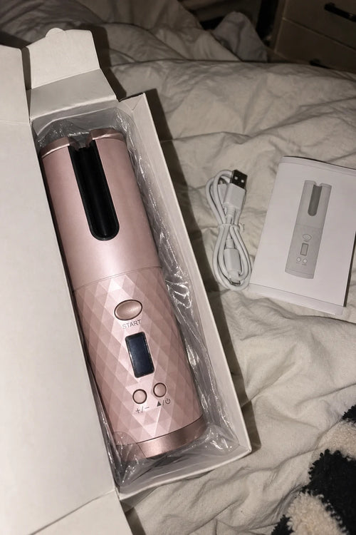 Fer à Boucler Sans Fil Portable — photo d'un client 5